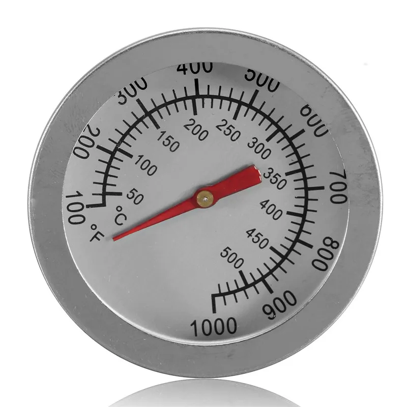 Bakeware F/C 2" Stainless Steel BBQ Smoker Pit Grill Bimetallic thermometer Temp Gauge with Dual Gage 500 Degree Cooking Tools
Bakeware F/C 2" Stainless Steel BBQ Smoker Pit Grill Bimetallic thermometer Temp Gauge with Dual Gage 500 Degree Cooking Tools
