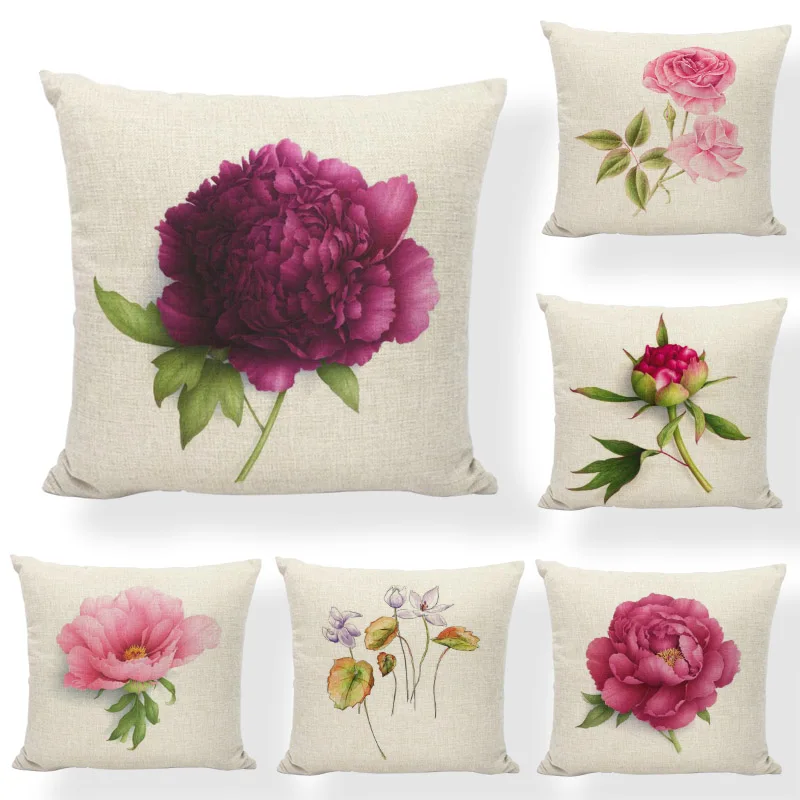 Beautiful Flower Cushion Cover Light Purple Leaves 45*45Cm Peony Home Office Couch Outdoor Rock Chair Decorate Throw Pillow Case
Beautiful Flower Cushion Cover Light Purple Leaves 45*45Cm Peony Home Office Couch Outdoor Rock Chair Decorate Throw Pillow Case