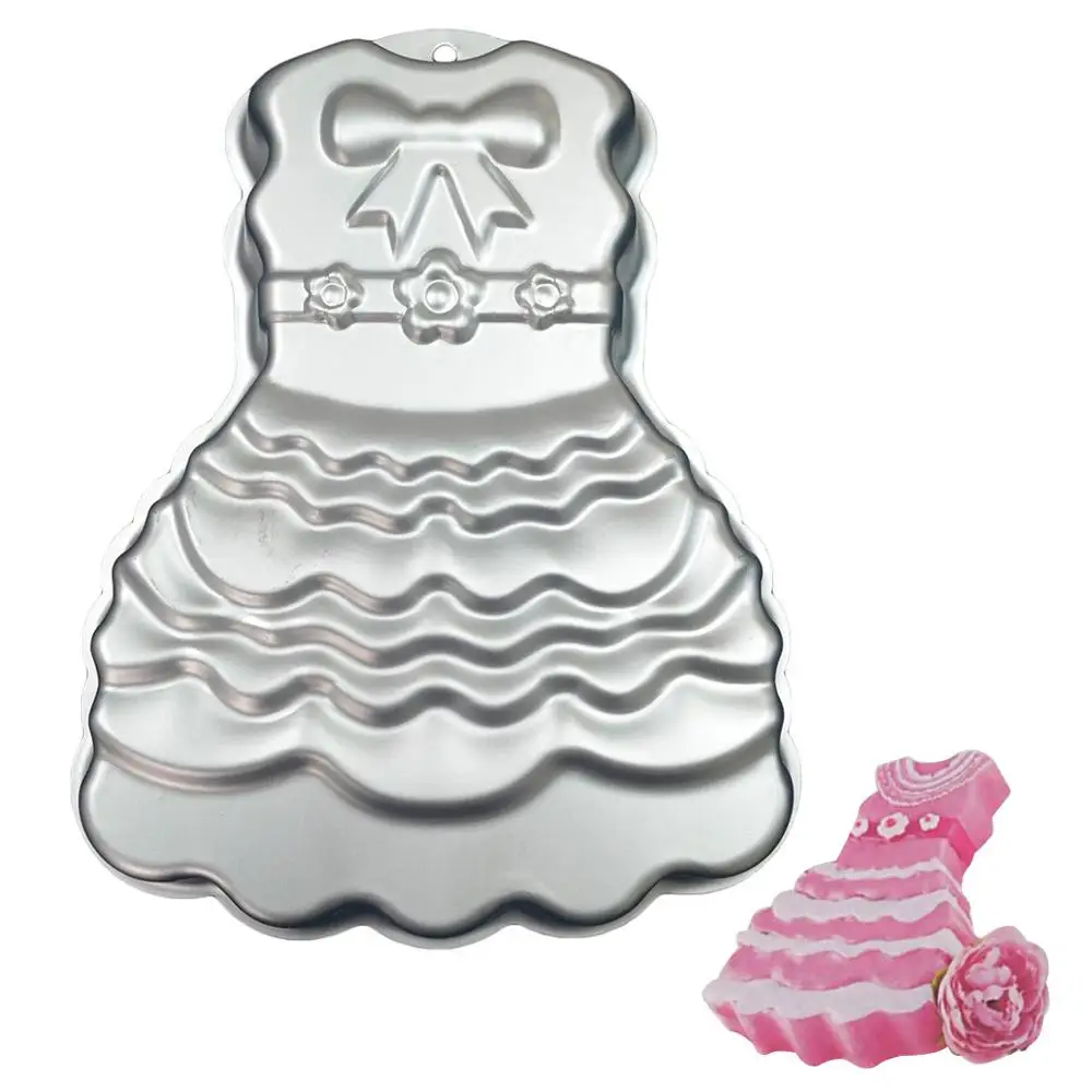 Mold Skirt Cake Decoration Aluminum Cake Baking Tray Baking mold creative kitchen tools accessories home gadgets hot sale new
Mold Skirt Cake Decoration Aluminum Cake Baking Tray Baking mold creative kitchen tools accessories home gadgets hot sale new