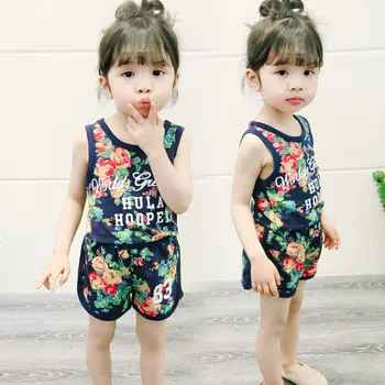 Kids Sets girl Sport Sets Summer New Kids Cotton Casual Short Sleeve T Shirt+pant Two Piece
Kids Sets girl Sport Sets Summer New Kids Cotton Casual Short Sleeve T Shirt+pant Two Piece