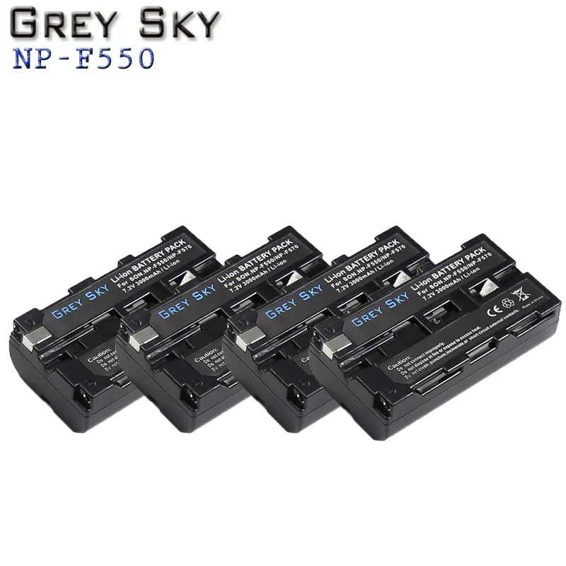 4pcs NP-F550 NP F550 NPF550 Rechargeable Li-ion Camera battery For Sony NP-F330 NP-F530 NP-F570 NP-F730 NP-F750 NP-F770 NP-F970
4pcs NP-F550 NP F550 NPF550 Rechargeable Li-ion Camera battery For Sony NP-F330 NP-F530 NP-F570 NP-F730 NP-F750 NP-F770 NP-F970