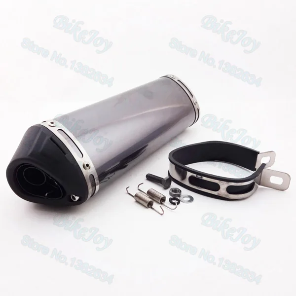 38mm Silence Exhaust Muffler with Removable Silencer For Pit Dirt Bike ATV Quad Go Kart Buggy Motocross Scooter Motorcycle Moped
38mm Silence Exhaust Muffler with Removable Silencer For Pit Dirt Bike ATV Quad Go Kart Buggy Motocross Scooter Motorcycle Moped