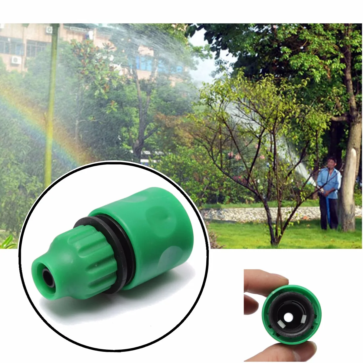 3/8 Inch Garden Water Hose Fast Joint Plastic Spray Nozzle Connector Fitting Repair Joiner Connector Adapter Pipe Connectors
3/8 Inch Garden Water Hose Fast Joint Plastic Spray Nozzle Connector Fitting Repair Joiner Connector Adapter Pipe Connectors