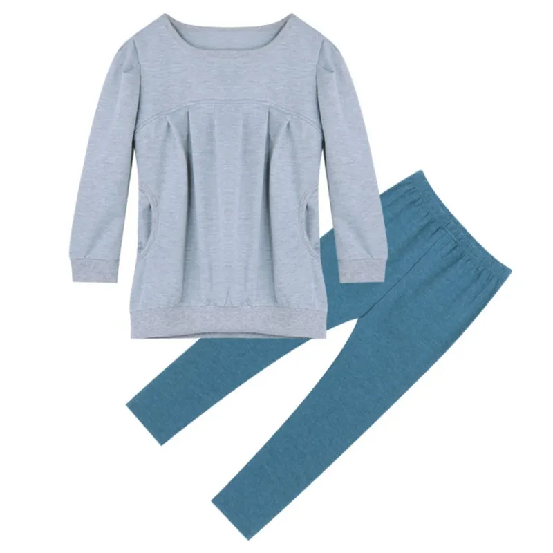 2017 New Fashion Girl Cotton Fleece 2-piece Long Sleeve Round Neck Shirt+Trousers 2 Piece Suit Solid Color Clothes J2
2017 New Fashion Girl Cotton Fleece 2-piece Long Sleeve Round Neck Shirt+Trousers 2 Piece Suit Solid Color Clothes J2