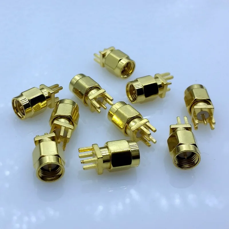 Free shipping SMA Male connector SMA Male socket Solder Edge PCB Clip Mount RF Connector 10pcs/lot
Free shipping SMA Male connector SMA Male socket Solder Edge PCB Clip Mount RF Connector 10pcs/lot