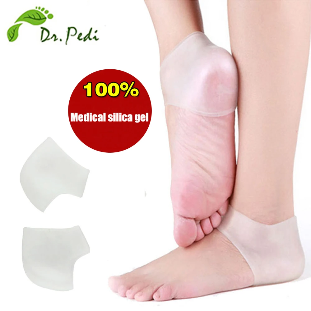 1pair Silicone SPA socks for Pedicure Insoles heel mask pedicure socks pro pain relieve pillow for peeling feet care
1pair Silicone SPA socks for Pedicure Insoles heel mask pedicure socks pro pain relieve pillow for peeling feet care