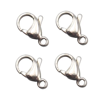 50pcs 10/13/15mm SEASHA (316L) Stainless Steel Lobster Claw Snap Clasps DIY Findings for Jewelry Making DIY Supplies Customizing
50pcs 10/13/15mm SEASHA (316L) Stainless Steel Lobster Claw Snap Clasps DIY Findings for Jewelry Making DIY Supplies Customizing