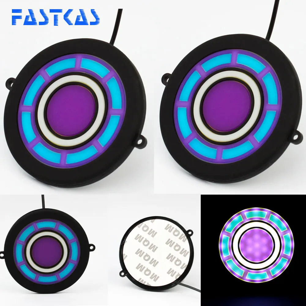 LED DRL Daytime Running Light 100% Waterproof Purple blueColor Day Light Fog Light 12v 9cm Turning Signal Car Running Light
LED DRL Daytime Running Light 100% Waterproof Purple blueColor Day Light Fog Light 12v 9cm Turning Signal Car Running Light
