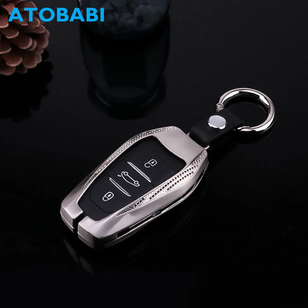 ATOBABI Car Accessories Alloy Car Key Case Remote Shell Cover Protective Frame for Peugeot 308 408 2008 3008 508 5008 Citroen C5
ATOBABI Car Accessories Alloy Car Key Case Remote Shell Cover Protective Frame for Peugeot 308 408 2008 3008 508 5008 Citroen C5