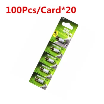 100pcs/lot 12V 27A A27 Alarm-Remote Dry Alkaline Battery Cells 27AE 27MN High Capacity Car Remote Toys Calculator DoorBell
100pcs/lot 12V 27A A27 Alarm-Remote Dry Alkaline Battery Cells 27AE 27MN High Capacity Car Remote Toys Calculator DoorBell