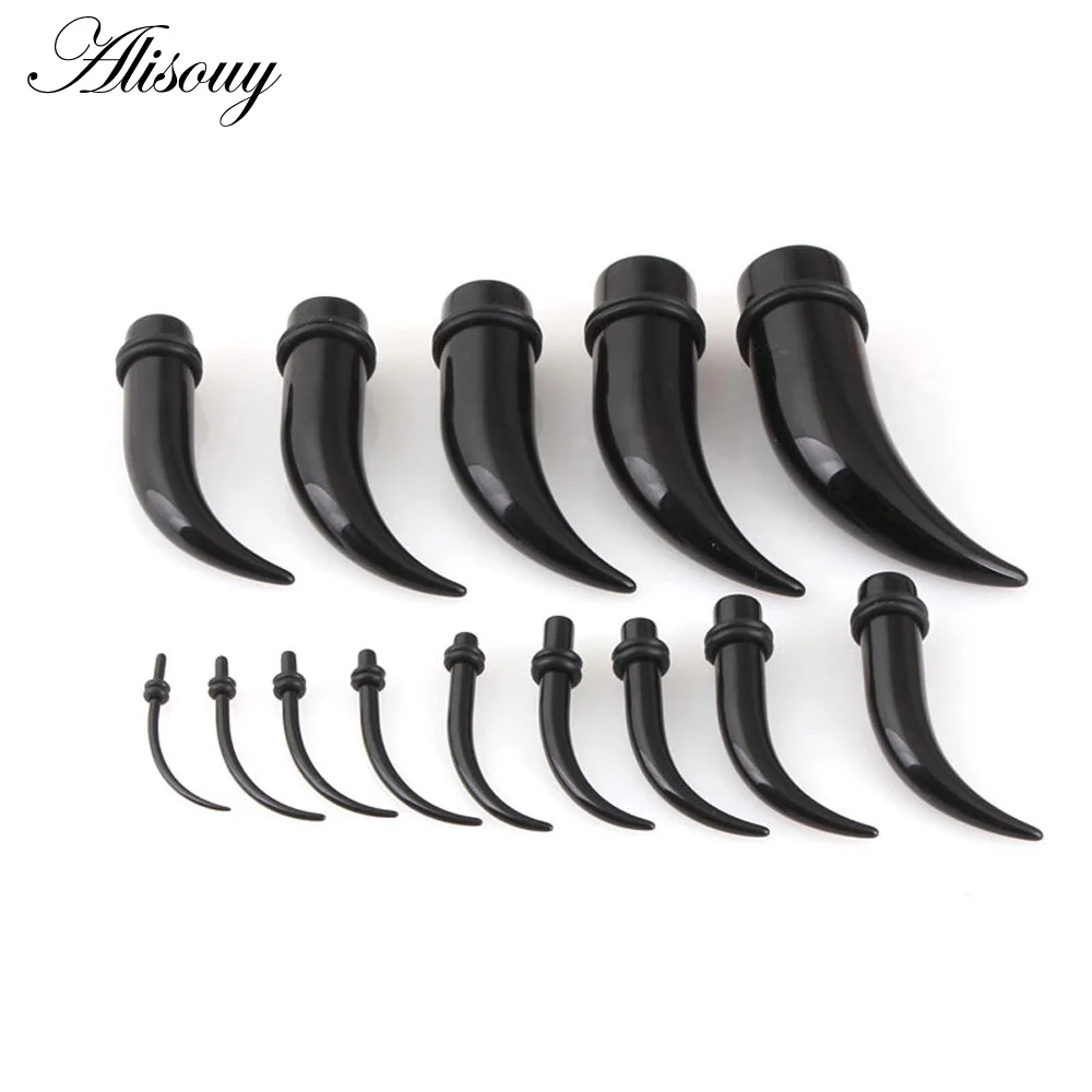 Alisouy 1 pair=2 pieces Acrylic Buffalo Taper Cone Spike Horns Ear Stretcher Expander Stretching Plug Tunnel Body Jewelry 2-20mm
Alisouy 1 pair=2 pieces Acrylic Buffalo Taper Cone Spike Horns Ear Stretcher Expander Stretching Plug Tunnel Body Jewelry 2-20mm