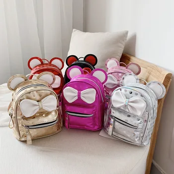 Children Small Leather Backpack Purse Cute Bow School Bags for Kid Girls Mini School Backpack Baby Travel Bag
Children Small Leather Backpack Purse Cute Bow School Bags for Kid Girls Mini School Backpack Baby Travel Bag