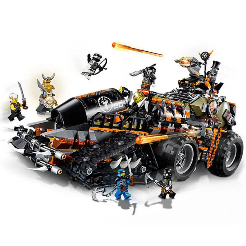 Ninja Series Dieselnaut 70654 Spinjitzu Ninja Master Building Blocks 1320pcs Bricks Toys Compatible With Legoings Ninja 70654
Ninja Series Dieselnaut 70654 Spinjitzu Ninja Master Building Blocks 1320pcs Bricks Toys Compatible With Legoings Ninja 70654