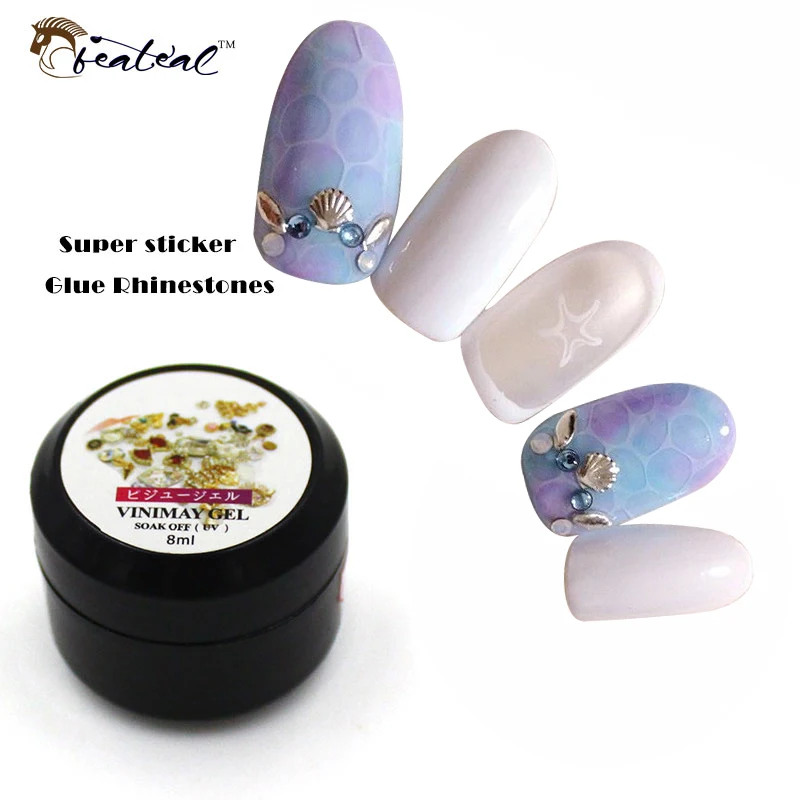 Beateal1pcs Glitter DIY Nail Art Tips Rhinestone UV Gel Nail Polish Crystal Adhesives Super Sticky Nail Varnish Decoration Tools
Beateal1pcs Glitter DIY Nail Art Tips Rhinestone UV Gel Nail Polish Crystal Adhesives Super Sticky Nail Varnish Decoration Tools
