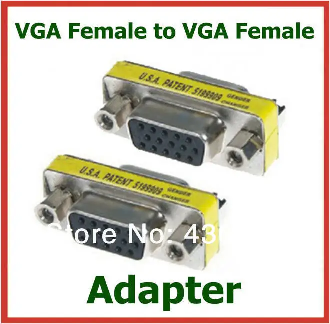 500pcs 15 pin VGA Female to VGA Female Adapter VGA Extend Connector Converter DHL Free Shipping
500pcs 15 pin VGA Female to VGA Female Adapter VGA Extend Connector Converter DHL Free Shipping
