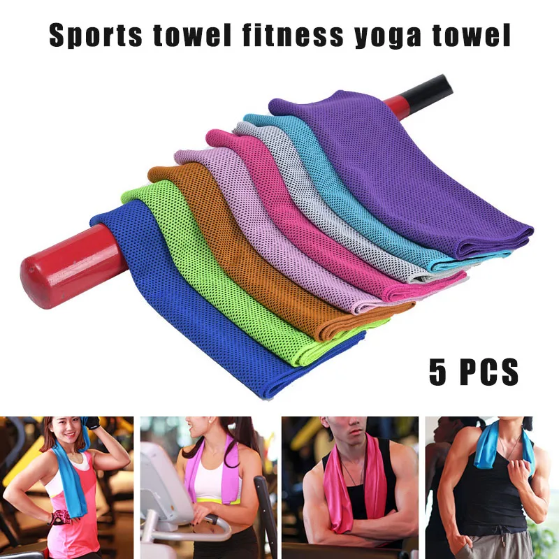 5 Pcs Cooling Towel Quick Drying Breathable for Sports Fitness Yoga Swimming Travel DX88
5 Pcs Cooling Towel Quick Drying Breathable for Sports Fitness Yoga Swimming Travel DX88