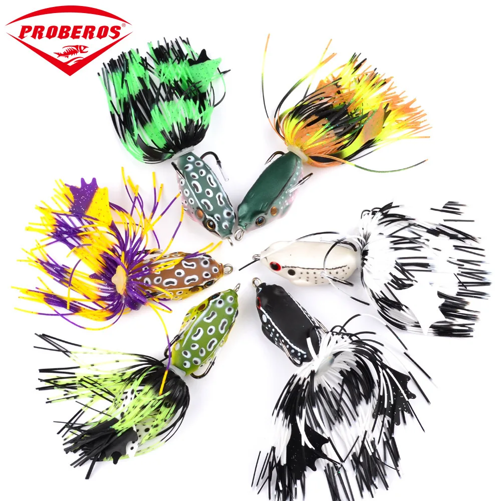 Soft Jump Frog Fishing Lure 50mm/7.7g Tassel Silicone Frog Bait Topwater Float Weedless Hook Wobbler Freshwater Sea Fishing Bait
Soft Jump Frog Fishing Lure 50mm/7.7g Tassel Silicone Frog Bait Topwater Float Weedless Hook Wobbler Freshwater Sea Fishing Bait