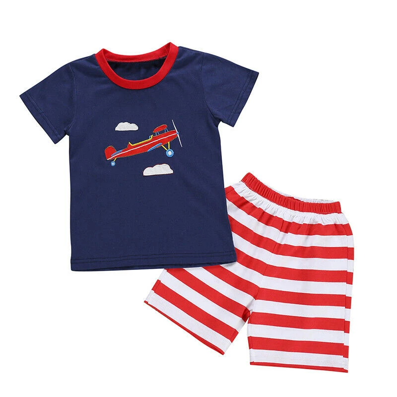 toddler baby boy summer clothes set 2pcs Summer Kids Baby Boy Clothes T-shirt Tops Striped Shorts Pants clothes set
toddler baby boy summer clothes set 2pcs Summer Kids Baby Boy Clothes T-shirt Tops Striped Shorts Pants clothes set