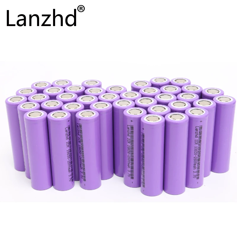 32pcs 5C 18650 Battery 3.7v high power 18650 2600mAH 13A current Li-ion lithium battery for electronic cigarette electric car
32pcs 5C 18650 Battery 3.7v high power 18650 2600mAH 13A current Li-ion lithium battery for electronic cigarette electric car