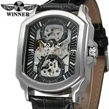 Winner Men's Watch Stylish Automatic Self-Wind Skeleton Leather Strap Classic Best Gift Wristwatch Color Black WRG8080M3S1
Winner Men's Watch Stylish Automatic Self-Wind Skeleton Leather Strap Classic Best Gift Wristwatch Color Black WRG8080M3S1
