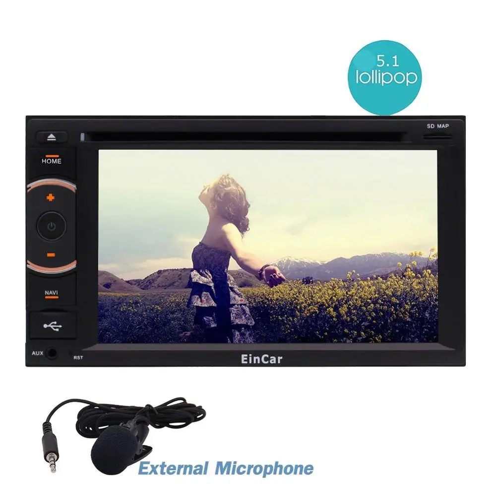 Eincar Android 8-Octa-Core DDR3 2GB RAM Head Unit 2Din Car DVD Stereo GPS Navigation Autoradio FM/AM Receiver Bluetooth AUX WIFI
Eincar Android 8-Octa-Core DDR3 2GB RAM Head Unit 2Din Car DVD Stereo GPS Navigation Autoradio FM/AM Receiver Bluetooth AUX WIFI