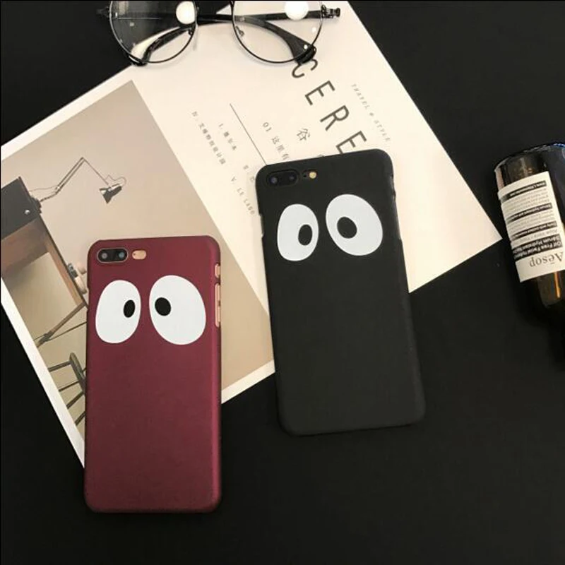 Cover For iphone 8 luxury Cute Big Eyes Black Red Wine Matte Hard Case For iphone 6 S 6S 6Plus 7 7Plus 8Plus 8 Plus X Phone Case
Cover For iphone 8 luxury Cute Big Eyes Black Red Wine Matte Hard Case For iphone 6 S 6S 6Plus 7 7Plus 8Plus 8 Plus X Phone Case