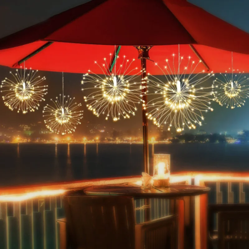 DIY Foldable Bouquet Shape Fairy Lights Firework Battery Operated LED String Lights Decorative Garland Wedding Christmas Lights
DIY Foldable Bouquet Shape Fairy Lights Firework Battery Operated LED String Lights Decorative Garland Wedding Christmas Lights