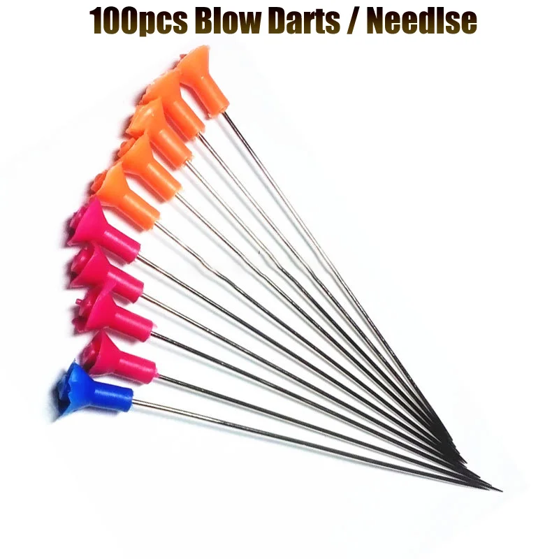 100pcs Blow Darts / Needlse for pistol diameter 1cm long 10CM for leopard M50 blower 40 specifications
100pcs Blow Darts / Needlse for pistol diameter 1cm long 10CM for leopard M50 blower 40 specifications