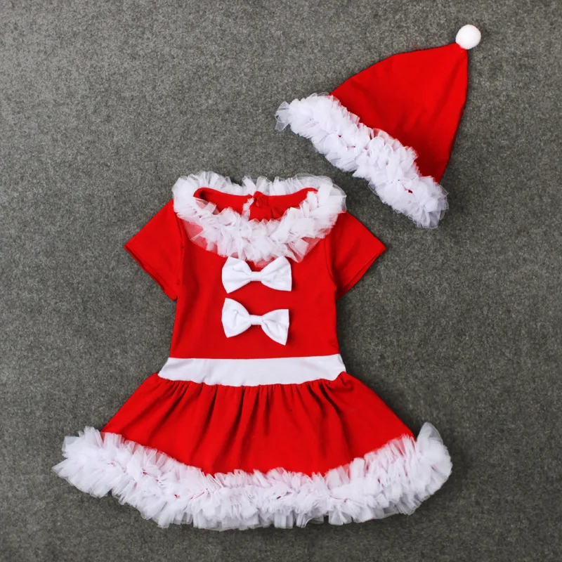 Children's clothing Christmas Lace Side dresses + Hat 2 piece Christmas Dress 1-2-3-4-5 Year
Children's clothing Christmas Lace Side dresses + Hat 2 piece Christmas Dress 1-2-3-4-5 Year