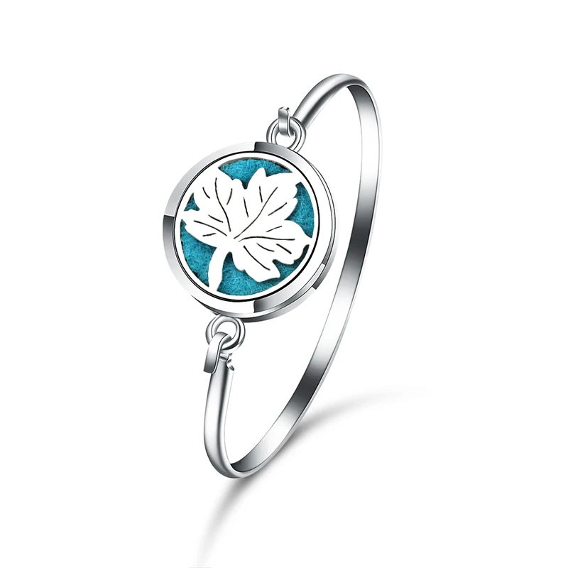 2019 New Maple Leaf Aromatherapy Magnetic Bracelet Stainless Steel Essential Oil Diffuser Perfume Locket Jewelry Bangle Bracelet
2019 New Maple Leaf Aromatherapy Magnetic Bracelet Stainless Steel Essential Oil Diffuser Perfume Locket Jewelry Bangle Bracelet