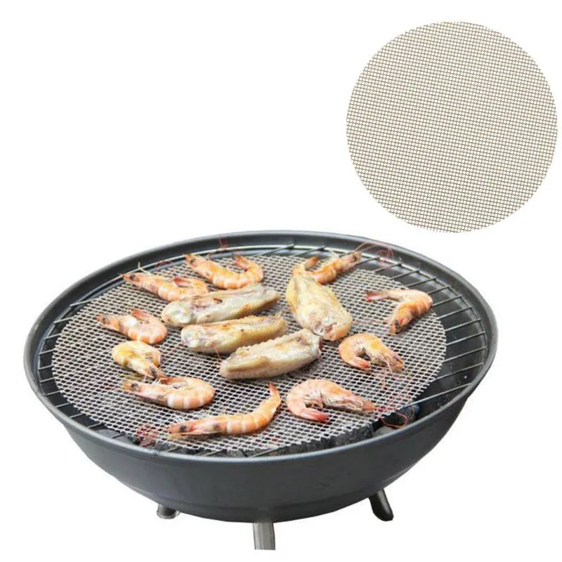 32/36cm Safety BBQ Mesh Grill Mat Heat Resistant Round Non-Stick Cooking Sheet Churrasco Barbecue Liner Roaster Tools BBQ Liner
32/36cm Safety BBQ Mesh Grill Mat Heat Resistant Round Non-Stick Cooking Sheet Churrasco Barbecue Liner Roaster Tools BBQ Liner