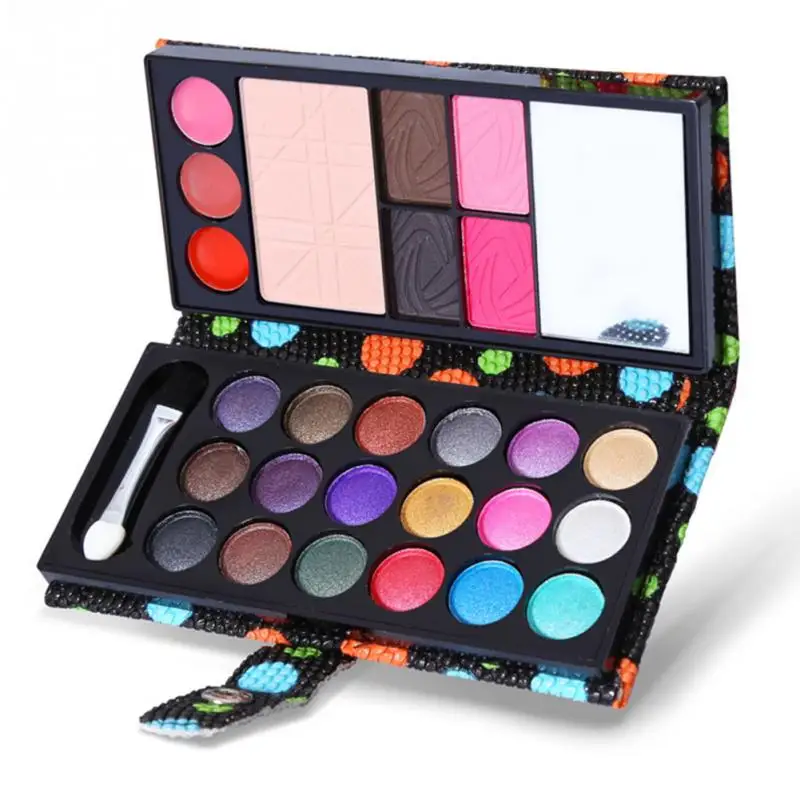 26colors Cosmetics Set Long Lasting Glitter Eyeshadow Palette Professional Lip Gloss Blush Set Makeup Up Palette #1129
26colors Cosmetics Set Long Lasting Glitter Eyeshadow Palette Professional Lip Gloss Blush Set Makeup Up Palette #1129