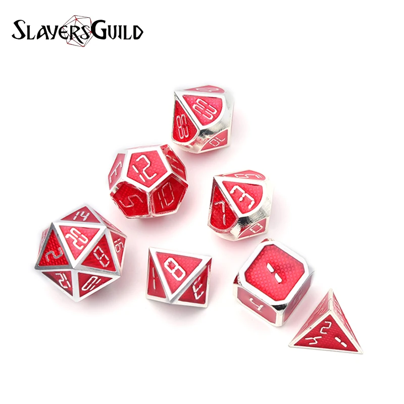 SlayersGuild Dragon scale metal dice dnd set polyhedral table games Zinc alloy rpg dice digital dungeons and dragon d20 10 8 6
SlayersGuild Dragon scale metal dice dnd set polyhedral table games Zinc alloy rpg dice digital dungeons and dragon d20 10 8 6