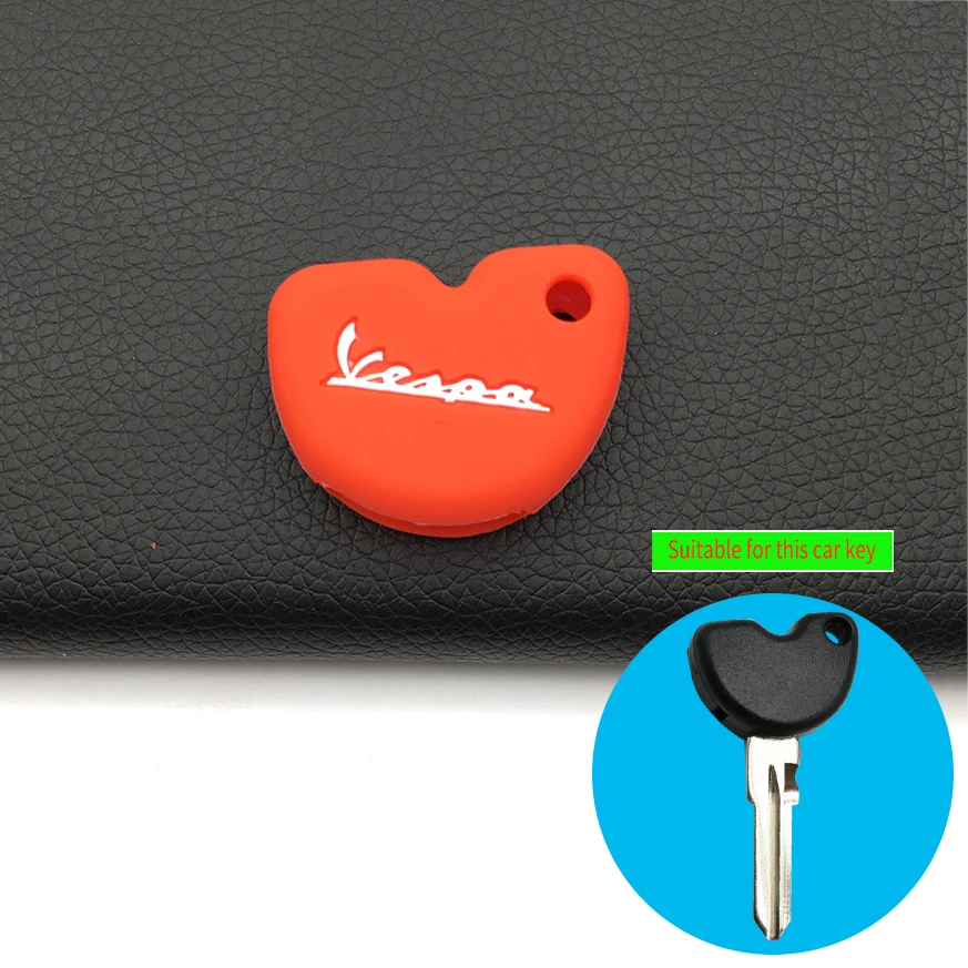 2018 Silicone Rubber Key Case Cover for Vespa Enrico Piaggio GTS300 946 LX150 Fly 125 3vte Gts 200 Motorcycle Key protect shell
2018 Silicone Rubber Key Case Cover for Vespa Enrico Piaggio GTS300 946 LX150 Fly 125 3vte Gts 200 Motorcycle Key protect shell