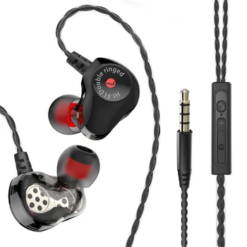 New Coming In-ear Music Earphone HIFI Dual Dynamic Drive Super Bass Sport Headset Mic Armature Sport Earpiece High Quality
New Coming In-ear Music Earphone HIFI Dual Dynamic Drive Super Bass Sport Headset Mic Armature Sport Earpiece High Quality