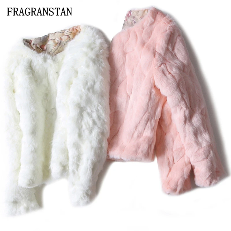 Autumn Winter New Fashion Women Sweet High Imitation Rabbit Fur Overcoat Warm Slim Cotton Hairy Coat Ladies Fake Fur Jacket Y220
Autumn Winter New Fashion Women Sweet High Imitation Rabbit Fur Overcoat Warm Slim Cotton Hairy Coat Ladies Fake Fur Jacket Y220