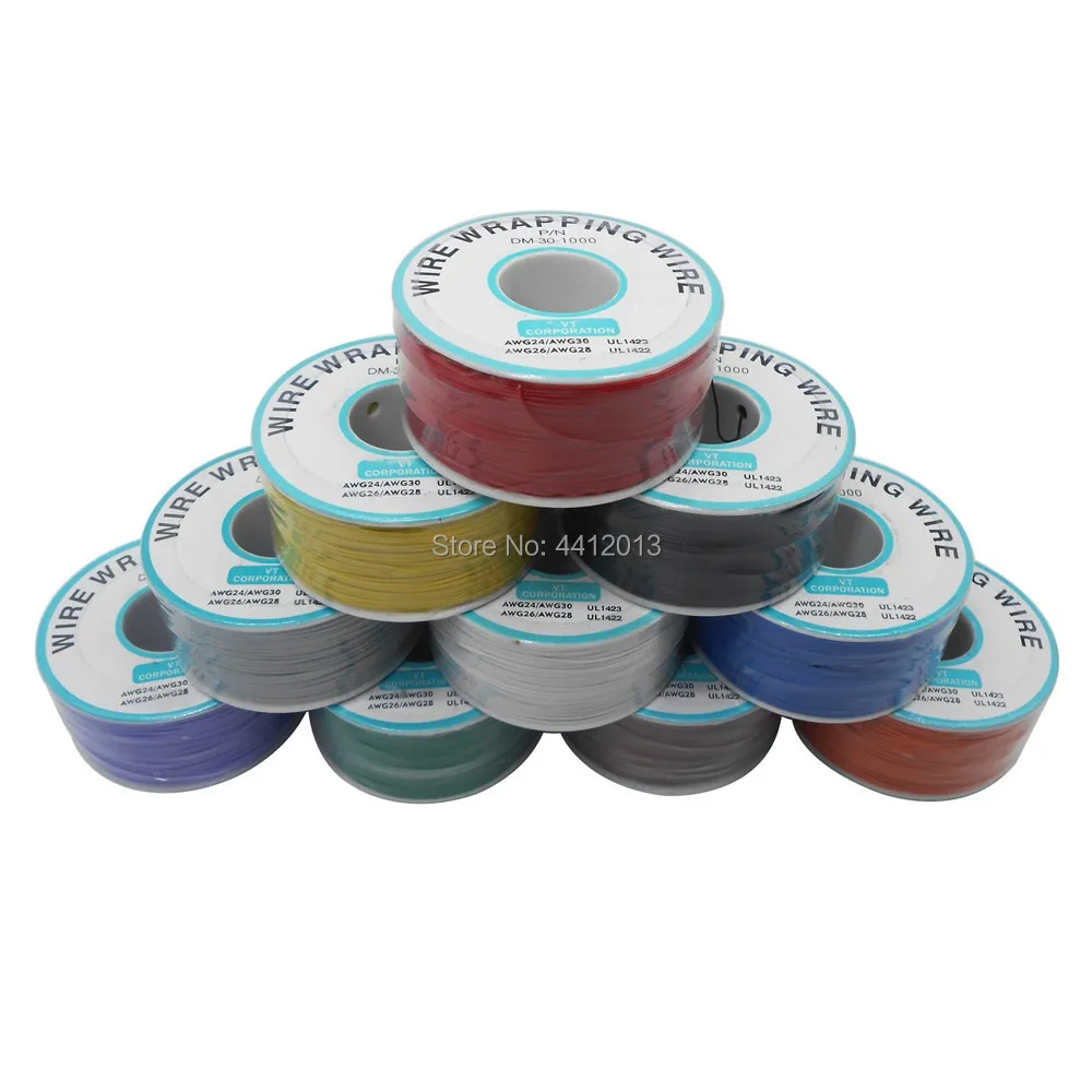 Shop Generic High quality electrical Wire Wrapping Wire Wrap 10 Colors
