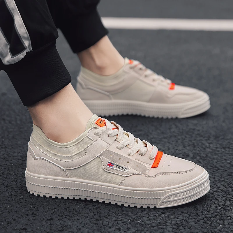 2018 new style spring autumn white shoe man students leisure shoes white lace-up non-slip Casual shoes 5
2018 new style spring autumn white shoe man students leisure shoes white lace-up non-slip Casual shoes 5