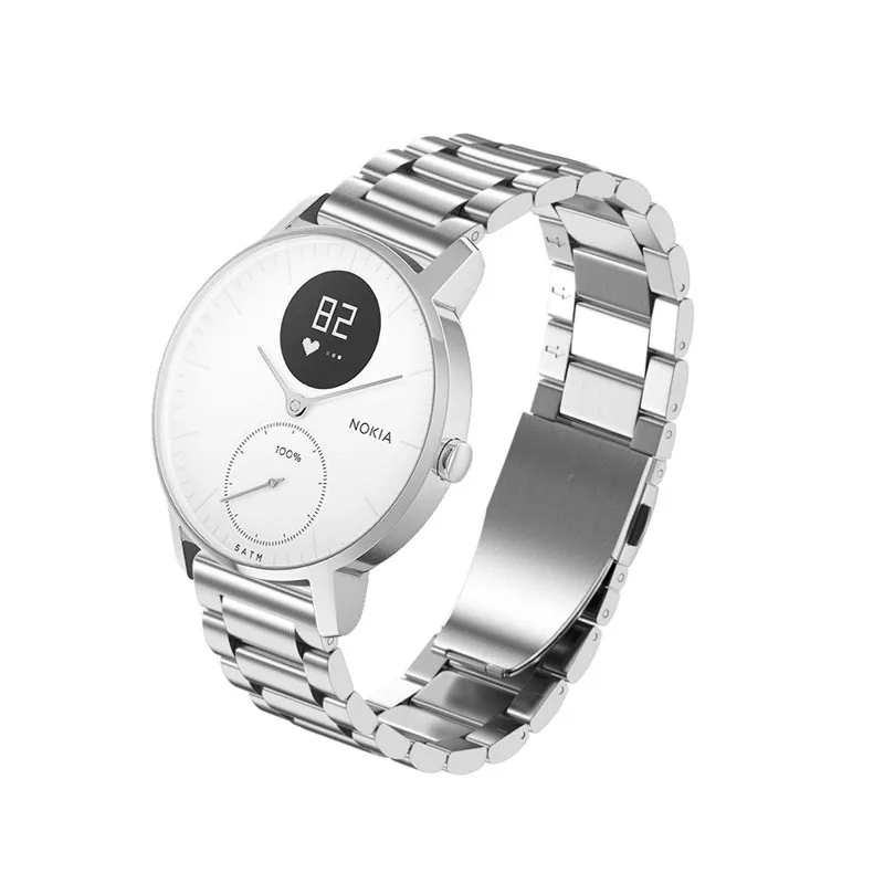 Stainless Steel Quick Release Wrist Bands Belt Watch Strap for Nokia Withings Steel HR NFE99
Stainless Steel Quick Release Wrist Bands Belt Watch Strap for Nokia Withings Steel HR NFE99