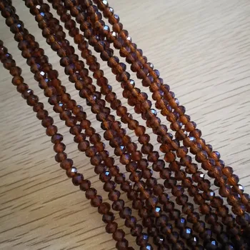 4mm 1000pieces Dark amber crystal glass roundel loose beads DIY beads fit jewelry DIY
4mm 1000pieces Dark amber crystal glass roundel loose beads DIY beads fit jewelry DIY