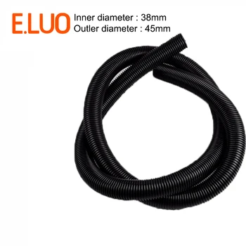 2m Diameter 38mm Black High Temperature Flexible suction Hose of Vacuum Cleaner supply equipment of drainage/irrigation/marrine
2m Diameter 38mm Black High Temperature Flexible suction Hose of Vacuum Cleaner supply equipment of drainage/irrigation/marrine