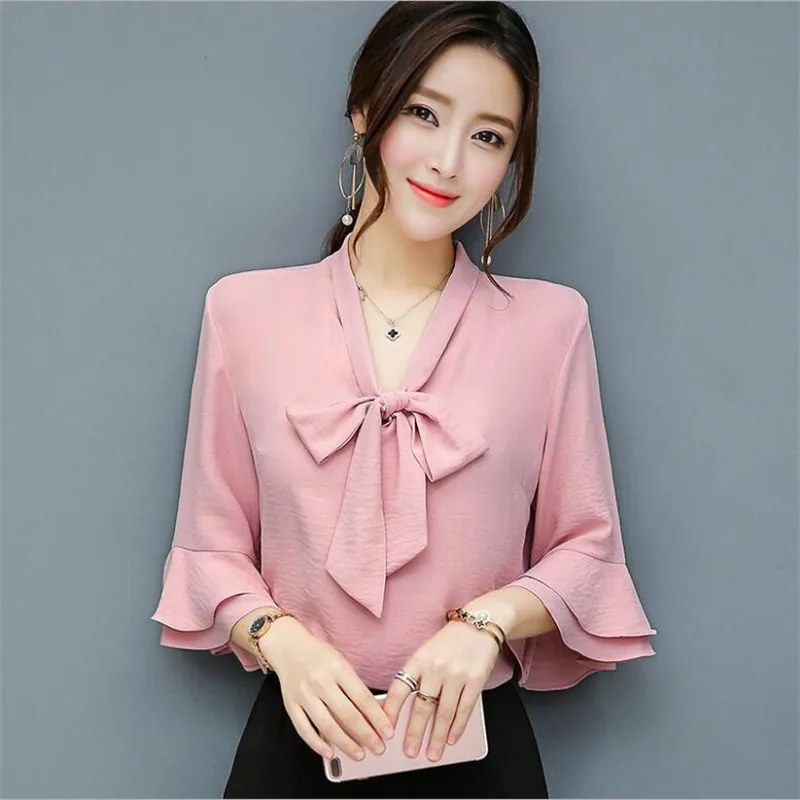 4XL Chiffon Blouse Women Half Sleeve Casual Loose Bow Tie Collar Summer White Shirt
4XL Chiffon Blouse Women Half Sleeve Casual Loose Bow Tie Collar Summer White Shirt