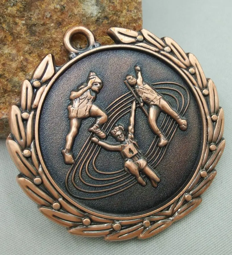 Triathlon School Sports Medal Gold Silver Bronze Movement Communication Ability/self-confidence Developing Unisex Gymnastics
Triathlon School Sports Medal Gold Silver Bronze Movement Communication Ability/self-confidence Developing Unisex Gymnastics
