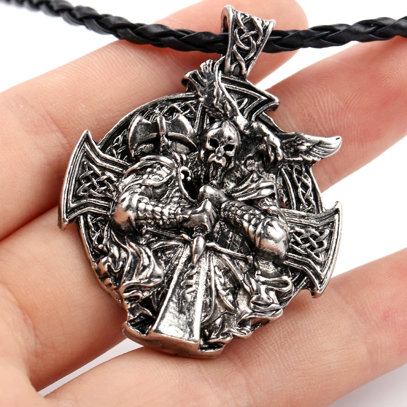Cool Viking Skull mjolnir pendant goat head skull charm men necklace Valknot talisman symbol jewelry
Cool Viking Skull mjolnir pendant goat head skull charm men necklace Valknot talisman symbol jewelry