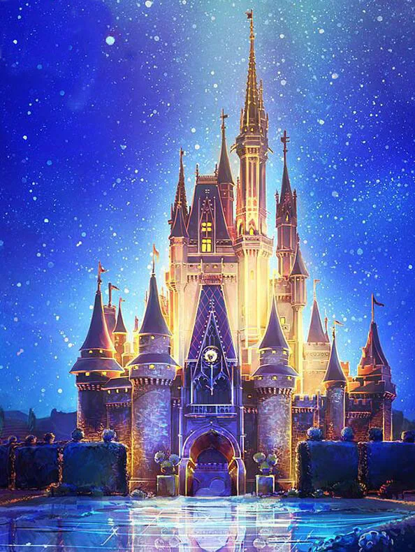 5D DIY full Square drill Diamond painting Cross stitch Disney Castle Diamond embroidery Mosaic decor
5D DIY full Square drill Diamond painting Cross stitch Disney Castle Diamond embroidery Mosaic decor