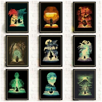 Vintage Fantastic Beasts and Where to Find Them/The Lord Of The Rings Retro Poster Kraft Paper Art Painting Room Wall Decor
Vintage Fantastic Beasts and Where to Find Them/The Lord Of The Rings Retro Poster Kraft Paper Art Painting Room Wall Decor