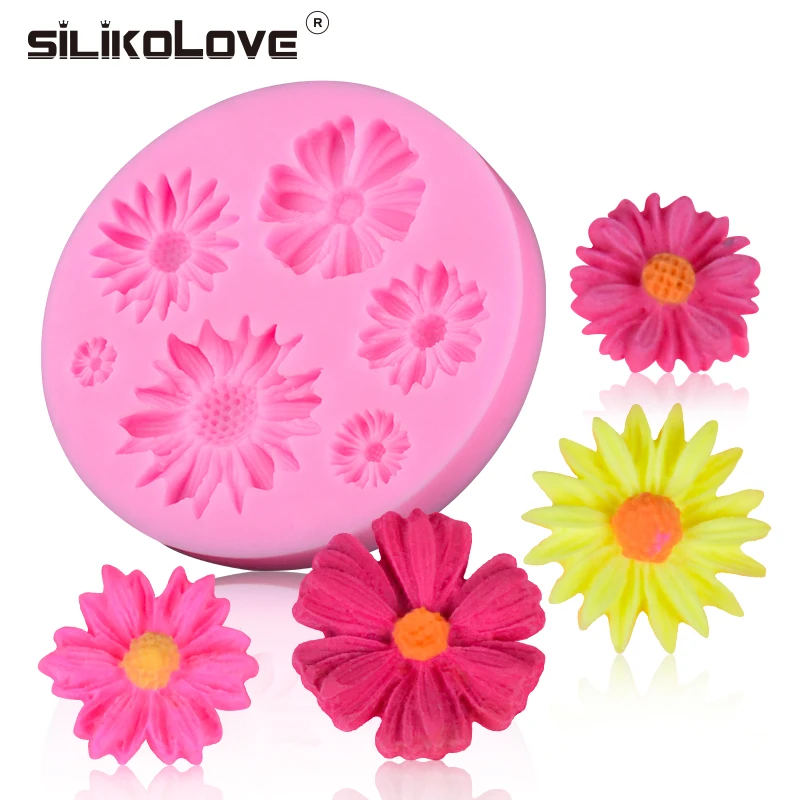 SILIKOLOVE DIY 3D Flower Silicone Molds Fondant Craft Cake Candy Chocolate wedding cake decorating tools 
SILIKOLOVE DIY 3D Flower Silicone Molds Fondant Craft Cake Candy Chocolate wedding cake decorating tools