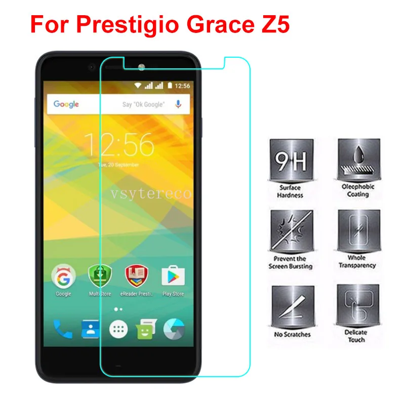 Grace Z5 Tempered Glass Screen Protector High Quality Protective Glass Film For Prestigio Grace Z5 PSP5530 DUO 5.3" Smartphone
Grace Z5 Tempered Glass Screen Protector High Quality Protective Glass Film For Prestigio Grace Z5 PSP5530 DUO 5.3" Smartphone