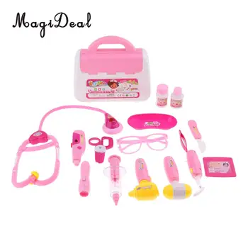 15pcs Nurse & Doctor Working Tools Kits Pretend Playset Case Kit Developmental Role Play Toys Pink
15pcs Nurse & Doctor Working Tools Kits Pretend Playset Case Kit Developmental Role Play Toys Pink