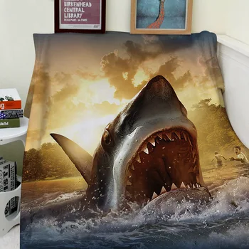 Blankets 150x200cm Comfort Warmth Soft Cozy Air conditioning Easy Care Machine Wash Great White Shark
Blankets 150x200cm Comfort Warmth Soft Cozy Air conditioning Easy Care Machine Wash Great White Shark